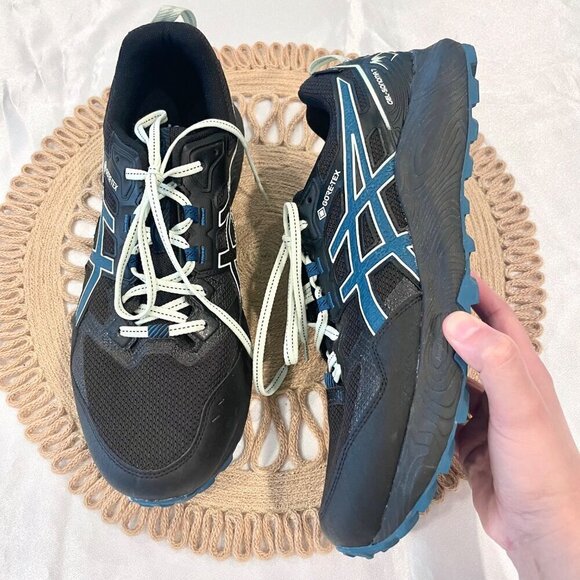 ASICS Gel-Sonoma 7 GORE-TEX Black Ink Teal Sneakers Size 12 main image 5